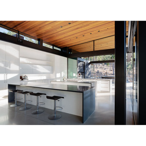 Diseño de villa moderna con estructura de acero ligero y techo plano para uso residencial - Product Image 2