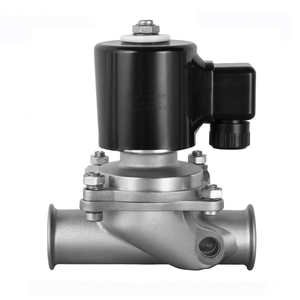 Covna โซลินอยด์วาล์วน้ำเกรด B2Bclearance 12V โซลินอยด์วาล์วโซลินอยด์เกรดอาหารสแตนเลสแคลมป์ Tri วาล์วโซลินอยด์ - Product Image 3