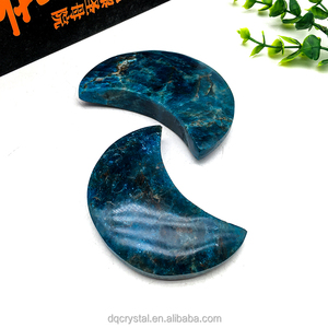 Cristallo <span class=keywords><strong>di</strong></span> Apatite Naturale <span class=keywords><strong>di</strong></span> Alta Qualità, <span class=keywords><strong>Luna</strong></span> <span class=keywords><strong>di</strong></span> Apatite <span class=keywords><strong>Blu</strong></span> Intagliata a Mano, <span class=keywords><strong>Pietra</strong></span> Curativa per Decorazione Casa - Product Image 6