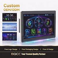 Écran Android pour voiture BQCC 10,25 pouces pour BMW KIA HONDA avec Carplay intégré, montage sur tableau de bord, USB, garantie 1 an, autoradio