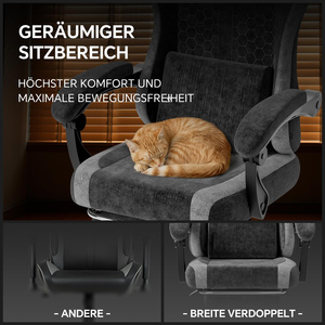 Chaise de <span class=keywords><strong>bureau</strong></span> ergonomique personnalisée, élégante et confortable, avec fonction massage, pour le <span class=keywords><strong>bureau</strong></span> et la maison, idéale pour le gaming et l'e-sport - Product Image 5