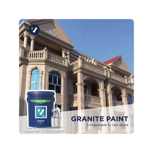 Pintura Acrílica para Granito Qihang con Buena Elasticidad y Resistencia a las Grietas para Aplicación con Pistola en Paredes Exteriores - Product Image 4
