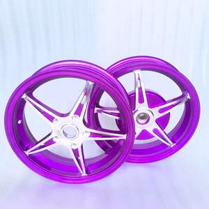 Adatto per <span class=keywords><strong>Vespa</strong></span> mozzo ruota a cinque stelle da 12 pollici per la molla Sprint 150 modifica del cerchio in acciaio - Product Image 3