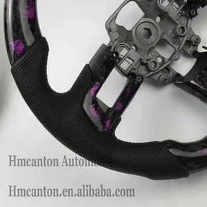 Nuevo Producto, Volante Deportivo de Fibra de Carbono Forjada y Cuero Perforado para Ford Mustang - Product Image 4