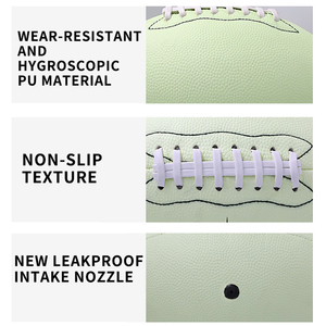 Bóng Bầu Dục Phát Sáng Trong Bóng Tối Kiểu Mỹ, Bóng Đá Bóng LED Phát Sáng Trong Đêm, Bóng Luyện Tập Phát Sáng Cho Trẻ Em, Thanh Thiếu Niên - Product Image 5