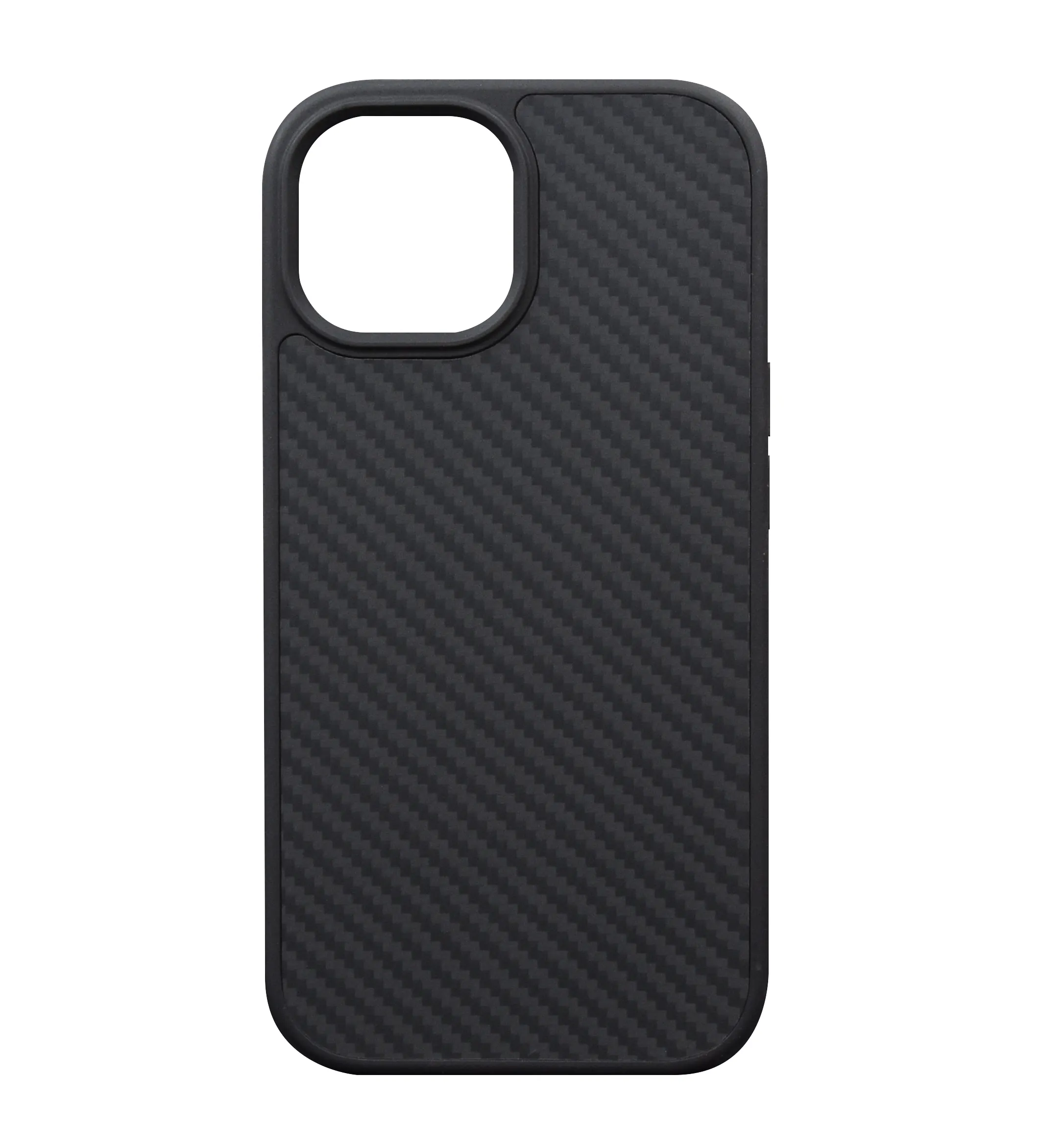 Coque de téléphone personnalisée de luxe en fibre de carbone aramide de haute qualité pour iPhone et Samsung