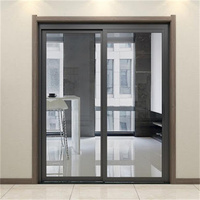 Portes coulissantes en verre, fenêtres coulissantes, portails coulissants, portes métalliques pour maisons, portes intérieures avec cadre, de bonne qualité, conformes aux normes NFRC CE AS2047 TOMA