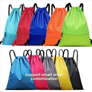 Sacs à cordon personnalisés de haute qualité pour le sport, sacs à chaussures promotionnels, sacs à cordon pour la gym - Product Image 3