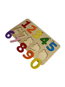 Puzzle en bois recouvert de feutre Montessori, alphabet, chiffres, formes, jouet sensoriel d'apprentissage préscolaire pour tout-petits, éducation précoce - Product Image 4