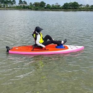 Kayak Inflable Autónomo con Pedales 300x90x15cm, con Sistema de Pedales, Asiento de Aluminio, Mecanismo de Dirección, Tabla de Surf Individual - Product Image 2