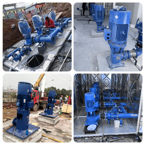 Pompe centrifuge verticale immergée à longue tige en fonte HRZL, pompe à eau verticale à haute efficacité - Product Image 5