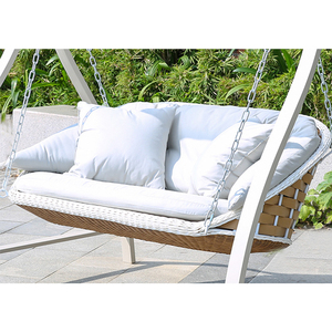 Silla Colgante de Ratán Moderna de Alta Calidad con Soporte para Uso en Exteriores, Hoteles, Parques, Patios, Salas de Estar, Construcción Metálica - Product Image 5