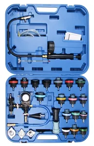 Kit de recarga de sistema de refrigeración para coche, probador de presión de radiador Universal maestro VT01064C de alta calidad y tipo vacío