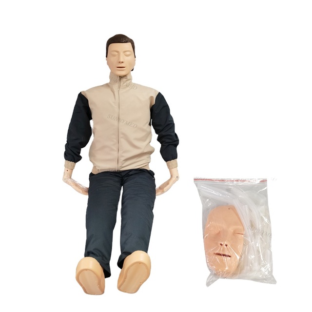 SY-N034 Series ACLS Training Dummy CPR Intubation AED External Pacemaker Cpr Manikin Medica Leducational Equipment