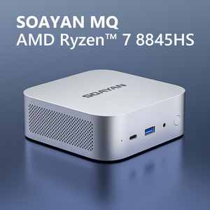 Mini PC 7 8845HS 11 Pro, 32 GB DDR5, 1 TB NVME PCIe SSD, Computadora de Escritorio de 3 Años de Garantía, Modelo MQR8 CPU MQR8 AMD Ryzen 7 8845HS 8 Núcleos a - Product Image 1