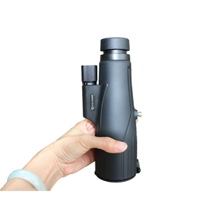 Alta resolução peso leve 10X 12X56 fmc telescópio lente prisma óptica binóculos odontológicos monocular durável do corpo do metal viajando - Product Image 3