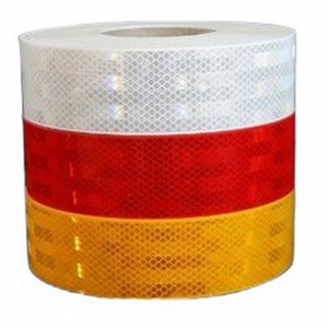 Ruban réfléchissant prismatique auto-adhésif rouge très populaire pour véhicules, remorques, bateaux et signalétique - Product Image 2