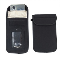 Nouvel Organisateur de Téléphone Antivol en Cuir Imperméable Bloquant les Signaux, Multifonctionnel, Démagnétisant et Anti-Radiation