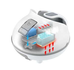 Gran doble Shiatsu calentado inteligente pedicura <span class=keywords><strong>Spa</strong></span> masajeador baño de pies cubo con masaje productos de masaje Premium - Product Image 3