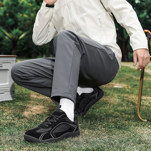 <span class=keywords><strong>Zapatillas</strong></span> deportivas personalizadas de malla con puntera ancha, forma natural del pie, para senderismo al aire libre, entrenamiento, ligeras, informales, de suela plana, estilo barefoot. - Product Image 3