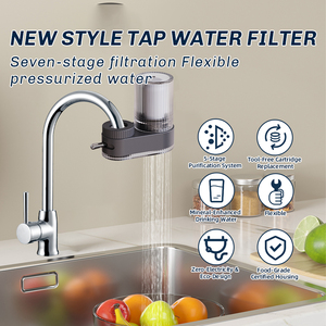<span class=keywords><strong>Filtro</strong></span> per <span class=keywords><strong>Acqua</strong></span> del <span class=keywords><strong>Rubinetto</strong></span> Arancione con Carbone Attivo, Purificatore d'<span class=keywords><strong>Acqua</strong></span> Manuale per Cucina, Rimuove il Cloro, Ecologico - Product Image 2