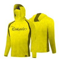 Özel yapılmış süblimasyon uzun kollu hızlı kuru balıkçılık turnuva forması balıkçılık kıyafetleri balıkçı kıyafeti hoodies ile