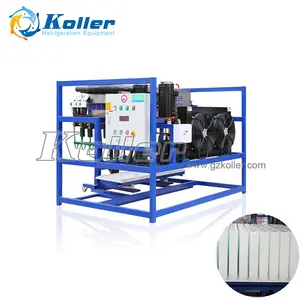 Koller Fishery Ice Maker Automatic Ice Making Machine Direct Cooling Way Low Power Consumption and Save Labor