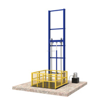 Kleiner Vier-Säulen-Elektro-Lastenaufzug 3m 5m 6m 8m 9m 10m 12m Hydraulischer Frachtlift