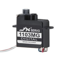 Mini servo numérique JX Servo PDI-1103MG, engrenage métallique sans noyau de 3 g, pour avions bioniques Butterfly et avions RC à voilure fixe