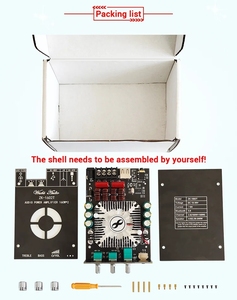 ZK-1602T 2*160W TDA7498E BT 5.0 サブウーファーアンプボード 2.0チャンネル ハイパワーオーディオ ステレオベースアンプ ファン DC15-36V - Product Image 6