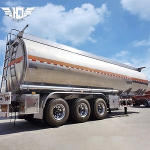 Características de seguridad avanzadas El más nuevo remolque de transporte de gasolina diésel de gran volumen Semirremolque de tanque de combustible de acero - Product Image 4