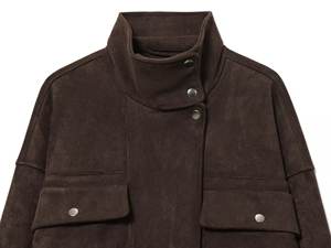 Chaqueta Bomber Holgada de Moda para Mujer, Estilo Europeo Americano, Temperamento Moderno, Primavera 2026, <span class=keywords><strong>BR</strong></span>&ZACross-border Explosions - Product Image 5