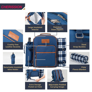 Cách Nhiệt Dã Ngoại Ba Lô Cho 2 Người | Cooler Ngăn | Nâng Cấp Dã Ngoại Thiết Lập - Product Image 4