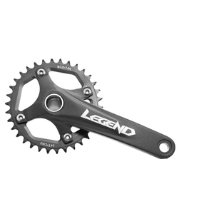 Juego de <span class=keywords><strong>Bielas</strong></span> SeeMore BCD104 32T-38T con Plato de 170 mm, <span class=keywords><strong>Bielas</strong></span> Huecas Cuadradas para Bicicleta de Montaña, BMX y Cruceros - Product Image 1