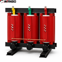 Wanbo-426 Wanbo SCB13 1600kVA 3 Faz Kuru Tip Trafo 10kV 0.4kV Dağıtım İçin