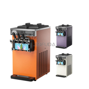 Nuovo doppio compressore automatico Soft servire macchina per Gelato 3 Gelato in acciaio inox per uso ristorante e negozio di prodotti alimentari - Product Image 5