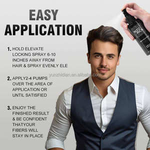 Kit professionnel de stylo colorant pour <span class=keywords><strong>barbe</strong></span>, poudre de remplissage pour <span class=keywords><strong>barbe</strong></span> avec pinceau, vente en gros, épaississeur de poils du visage pour hommes, crayon à sourcils - Product Image 4