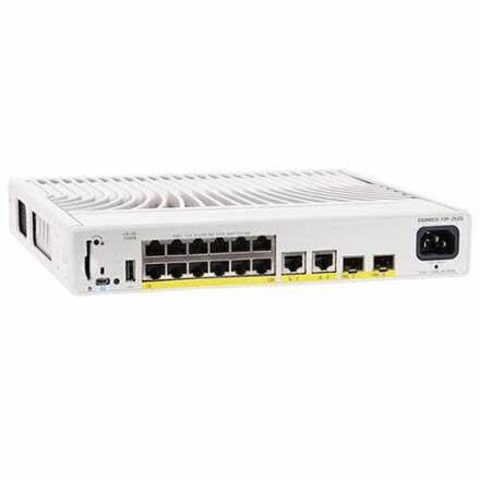 New orignal C9200CX-12P-2X2G-A  9200CX Series Switches 9200CX 12-port 1G, 2x10G and 2x1G, PoE+,