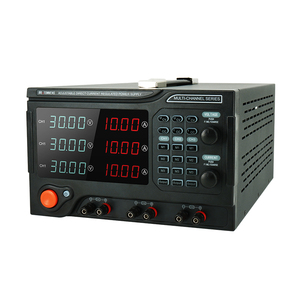 แหล่งจ่ายไฟแบบสวิตชิ่งที่ตั้งโปรแกรมได้สามช่องสัญญาณ พร้อมเอาต์พุตปรับได้ 0-15V และกระแสไฟ 0-20A - Product Image 2