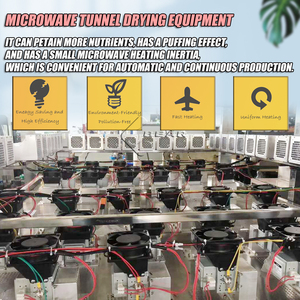 Essiccatore industriale a microonde dell'essiccatore di disidratazione del microonde del tunnel di erbe ad alta efficienza - Product Image 4