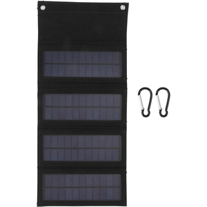 ALECTER Panneaux solaires monocristallins pliables portables légers 50W 1,2 kg, efficacité 20%, chargeur USB pour la randonnée et le camping - Product Image 4