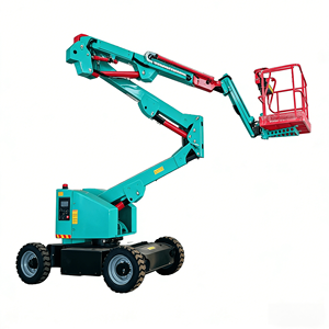 Plateforme <span class=keywords><strong>élévatrice</strong></span> télescopique <span class=keywords><strong>sur</strong></span> chenilles autopropulsée articulée de 10 à 18 m pour travaux en hauteur - Product Image 1