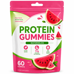 Gomitas Avanzadas con Alto Contenido de Proteína, 17 g por Porción, Aislado de Proteína de Guisante con Minerales Electrolíticos, Gomitas para Gimnasio y Estilo de Vida, OEM - Product Image 1