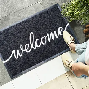 Bobine de tapis en Pvc Anti-fatigue Pvc doux Logo personnalisé bienvenue tapis de porte bobine de sol tapis d'intérieur Durable