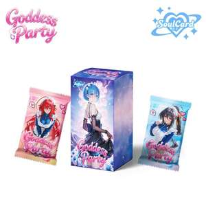 การ์ดโซลการ์ดใหม่ล่าสุด คอลเลคชั่นการ์ดเทพธิดาสาวสวยจากปาร์ตี้ เกมการ์ดเทพธิดาสาวสวยจากปาร์ตี้ บูสเตอร์บ็อกซ์ ของเล่นโดจิน ของสะสม ของขวัญ - Product Image 1