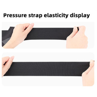 Attelle de cheville ultra-fine en spandex souple avec fermeture auto-agrippante – Durable, confortable, prévention des blessures sportives, soulagement de la douleur à la cheville