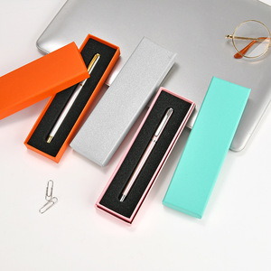 Customizable Gel <b>Pen</b> Gift Box With Logo Printing <b>Gold</b> Foil Stamping Business Gifts Valentine Mother Father Day - Product Image 2