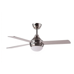 Ventilatore da Soffitto con Luce, Nickel, 110 Cm, Telecomando, per Uso Interno - Product Image 2