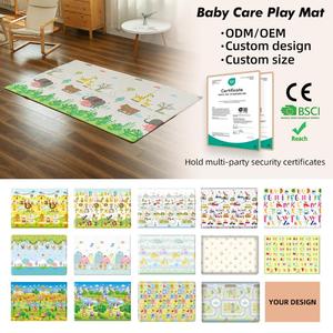 <span class=keywords><strong>Tapis</strong></span> de jeu pliable en <span class=keywords><strong>mousse</strong></span> de résine non toxique pour bébé, motif animal, pour intérieur, extérieur, sols durs, camping et exercice - Product Image 1