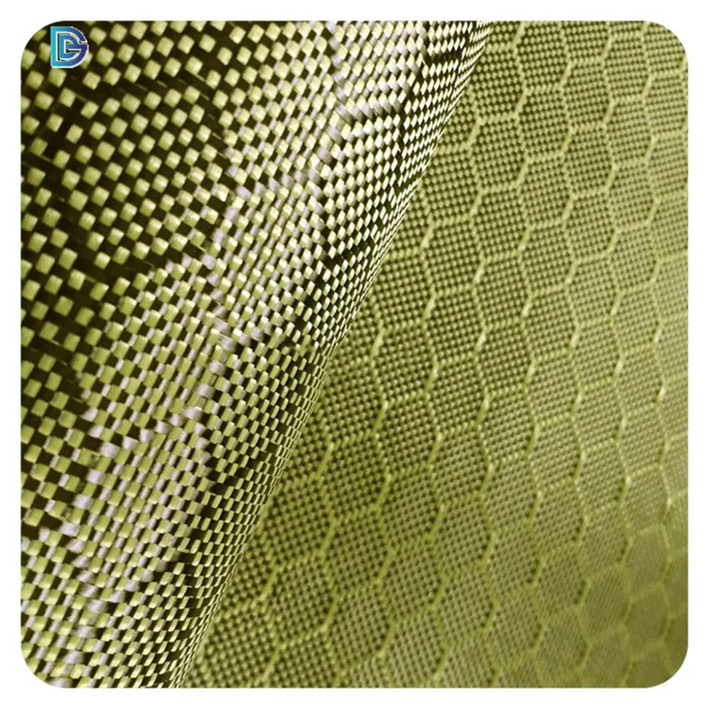 Schöne Aussehen Wasp Waben Hexagon 3 karat Carbon Fiber Stoff